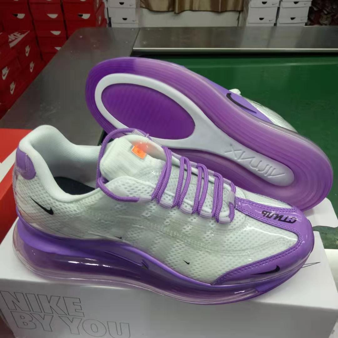 Women Nike Air Max 720 95 White Purple Shoes